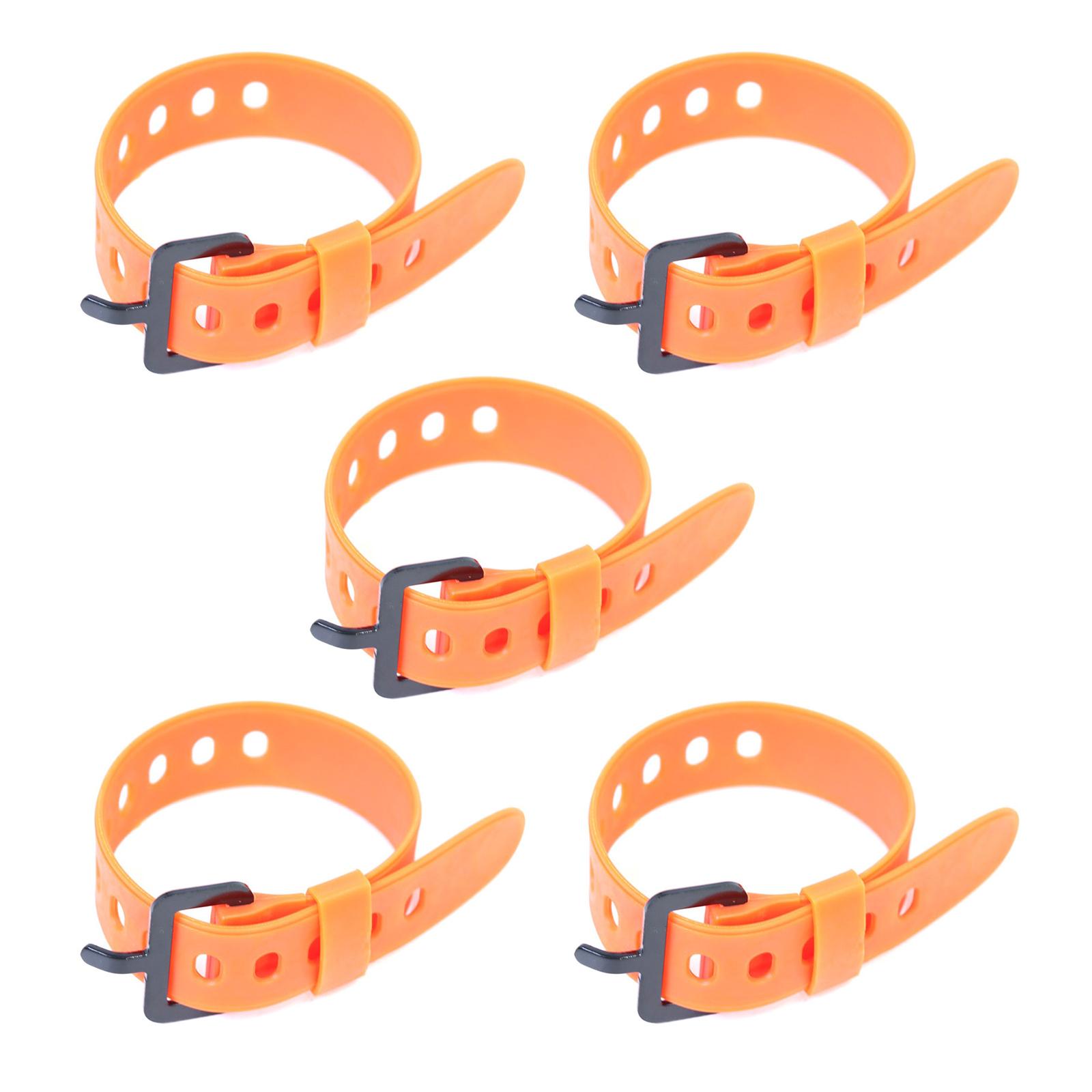 

5/10Pcs Campings Hikings Cargo Storage Belt Buckle Rubber Cargo Tie Down Luggages Lashes Belt Strap Campings Tool