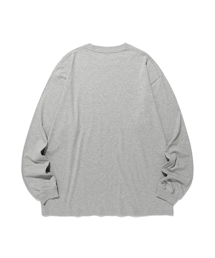 NICEGHOSTCLUB Hug Blueboy Bigbig Ls Tee_Grey(Ng2Gfut553A)