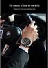 Sanda Quartz Men's Watch: Creative, Calendar, Multi-eye Design, Fashionable, Versatile.