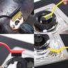 Crevice Cleaning Tool Cleaning Brush Set Multifunctional Kitchen Scrubber Deep Cleaning Supplies Kitchen Brush Stove Top Scraper