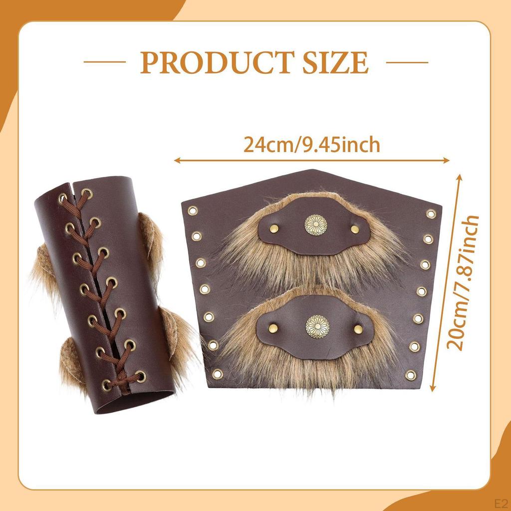 Bracelet Men&#39;s Medieval Cuff PU Leather Easy Adjustment Decorative Function