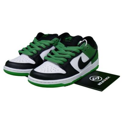 Scarpe Dunk SB Pro 'Classic Green' con Punta Nera e Verde