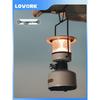 LOVORK Vintage Rechargeable Outdoor Camping Lantern