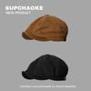 Men's and Women's Versatile British-style Newsboy Caps, Octagonal Hats, Trendy Baseball Caps, and Painter's Berets