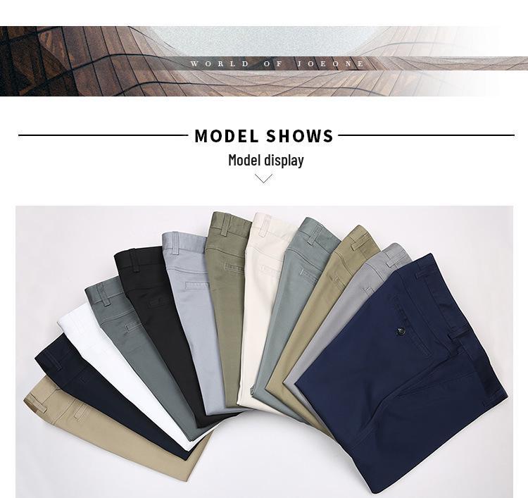 Perky Kangaroo 2023 Herren Eisseide Baumwolle Stretch Freizeit Hose für Mittelalte und Ältere