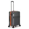 DELSEY PARIS SECURITECH TSA Erweiterbarer Offiziell Grauer Koffer, 34L, 55cm, 2.8kg, 2 Jahre Garantie, Handgepäck, Schloss, Funktion, Import, d00400680111,
