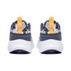 Li Ning Kids Comfortable Simple Shock Absorbing Wear Resistant Low Top Running Shoes Kids Running Shoes White Blue YKNT090-13