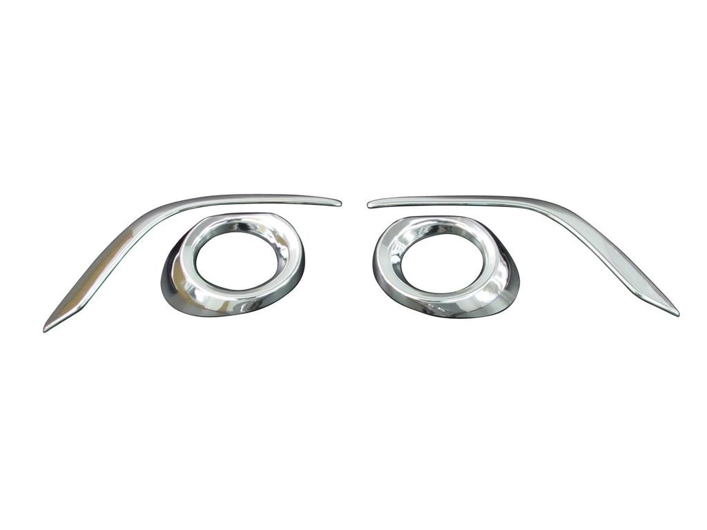 BRIGHTZ Chrome Fog Light Type for the Atenza Wagon GJ Part 17341 Covers, A, (Pre-facelift) [FOG-COV-048] (GJ2FW, GJ5FW, GJEFW) Number