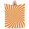 Abstract Swirl Disorder Super Soft Blanket  Kids Plush Throw Blanket Graphic Couch Chair Flannel Bedspread Sofa Bed Cover