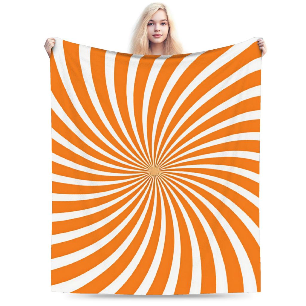Abstract Swirl Disorder Super Soft Blanket  Kids Plush Throw Blanket Graphic Couch Chair Flannel Bedspread Sofa Bed Cover