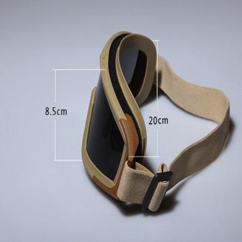 Lightweight, anti-fog, tactical airsoft goggles with three interchangeable lens colors, ventilation, and a dustproof storage holder. Available at TOKY