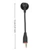 High-sensitivity Gaming Headset Mic 15CM Microphone Replacement for MMX100 MMX150 Live Streaming