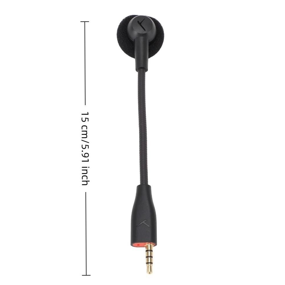 High-sensitivity Gaming Headset Mic 15CM Microphone Replacement for MMX100 MMX150 Live Streaming