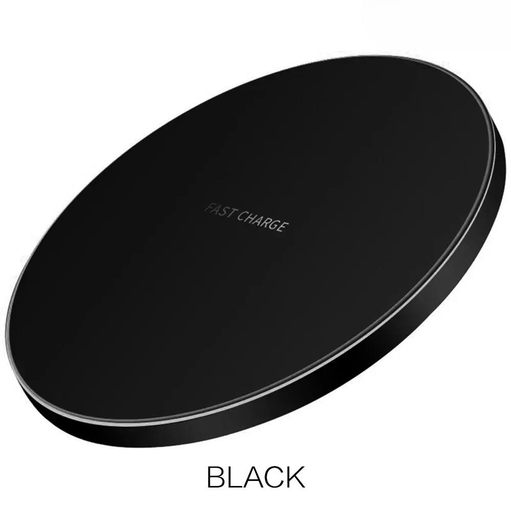 

10 Вт Qi беспроводная зарядная панель для iPhone 13 12 11 X Pro Max для Samsung Galaxy S21 S20 S10 S9 S8 Xiaomi беспроводная зарядка