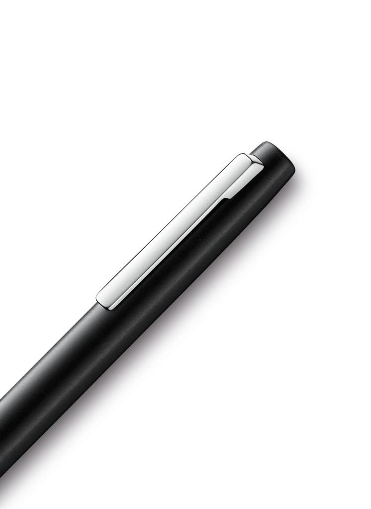 LAMY Aion Black Ballpoint Officially Imported Pen, Oil-Based, L277BK,