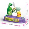 Plants Vs Zombies Bonk Choy Competitive Battle Toy Two-player Game Bonk Choy Vs Zombies Parent-child Interactive Children's Gift