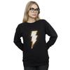 DC Comics Womens/Ladies Shazam Bolt Logo Sweatshirt
