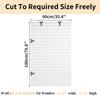 No Drill Blinds Stick On Curtains Blinds for Bedroom Kitchen Bathroom Windows Light Filtering Privacy Protection with Clips