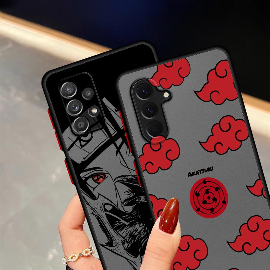 Japan Anime Cloud Itachi Soft Cover Phone Case for Samsung Galaxy A21 A56 A22 A36 A52 A71 A32 A73 A23 A31 A25 A26 A72