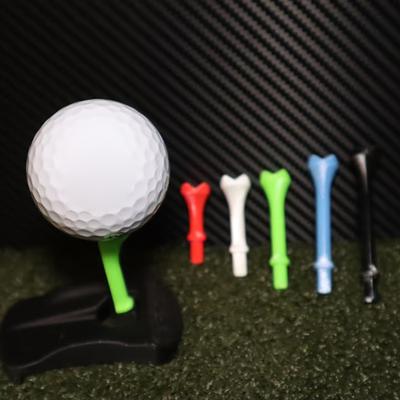 Turf Tee Base 3D PLA Golf Tee Golf Nail Creative Gift For Outdoor Indoor Winter Lawns Driving Fields Home Training Golf Seats