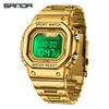 Sanda Men's Multifunctional Waterproof Electronic Watch - Middle East Exclusive, Summer Time Wristwatch