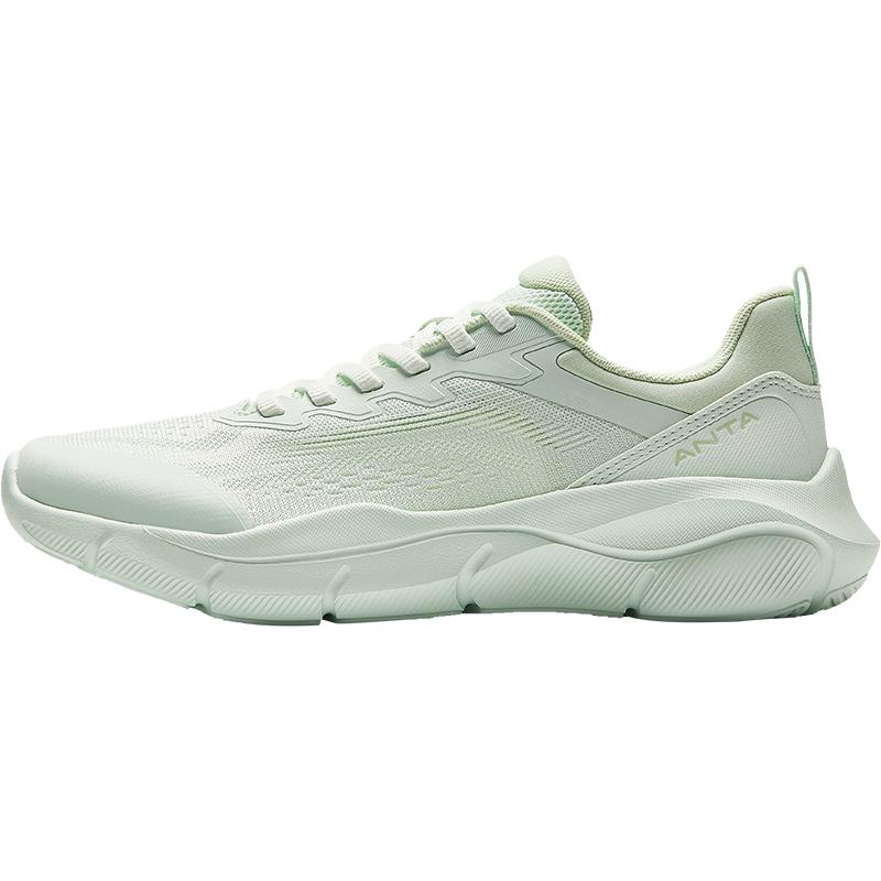 

Anta Linghu Sports Comfortable Shock Absorbing Breathable Low Top Casual Running Shoes Women sneaker Light-Green 922527751-4 37.5