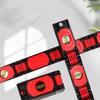 1Pcs Woodworking Pipe Stair Corner Folding Extension Tool Multifunctional Folding Level Polygon Precision Gauge