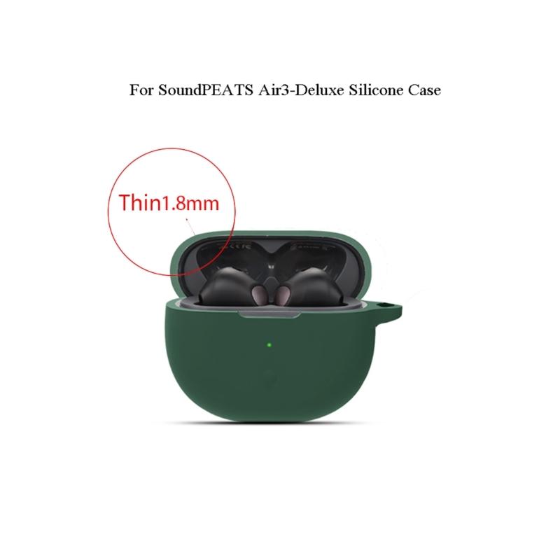 Suitable for Sound PEATS Air 3 Deluxe Earphone Cover Silica for Shell Protector Shockproof Anti-dust Sleeve Washable Hou