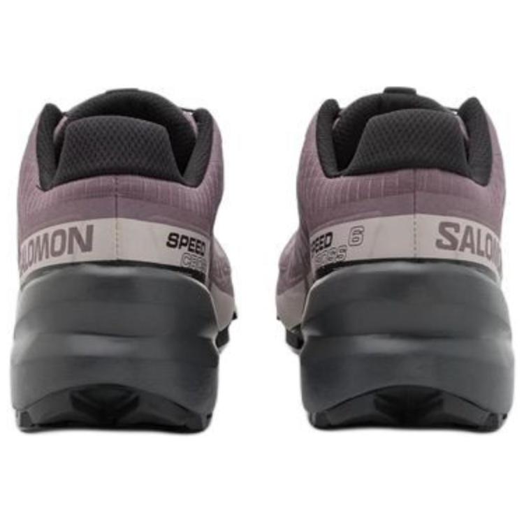 Salomon Speedcross 6 Comfortable Soft Non-Slip Wear-Resistant Low-Top Outdoor Functional Shoes Unisex Shoes Purple 417632