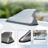 Universal Carbon Fiber Look Car Roof Top Mount Shark Fin Aerial Antenna Toppers Auto Radio AM FM Antenna Signal Amplifier