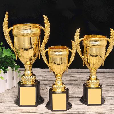Children's Trophy Awards Competition Soccer School Rewarding Supply Winner Award Trophy Toy Plastic Model Small Prize Cup