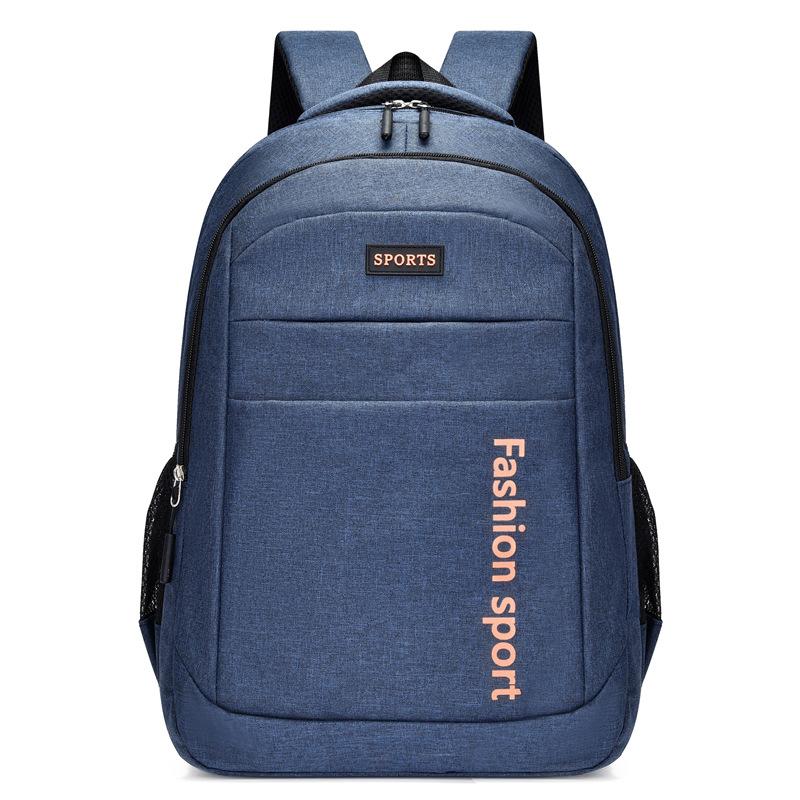 Schoolbag School Bag College Student Backpack Men's Business Leisure Computer Bag Backpack Fashion Simple Women's Large Capacity Travel Bag