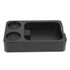 Tamper Station Multifunctional Impact Proof Tamping Organizer Box for 51mm 54mm 58mm Portafilter Black