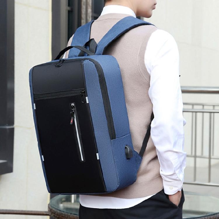 Man Business Backpack Student School Bag Oxford Cloth Backpack Laptop Backpack