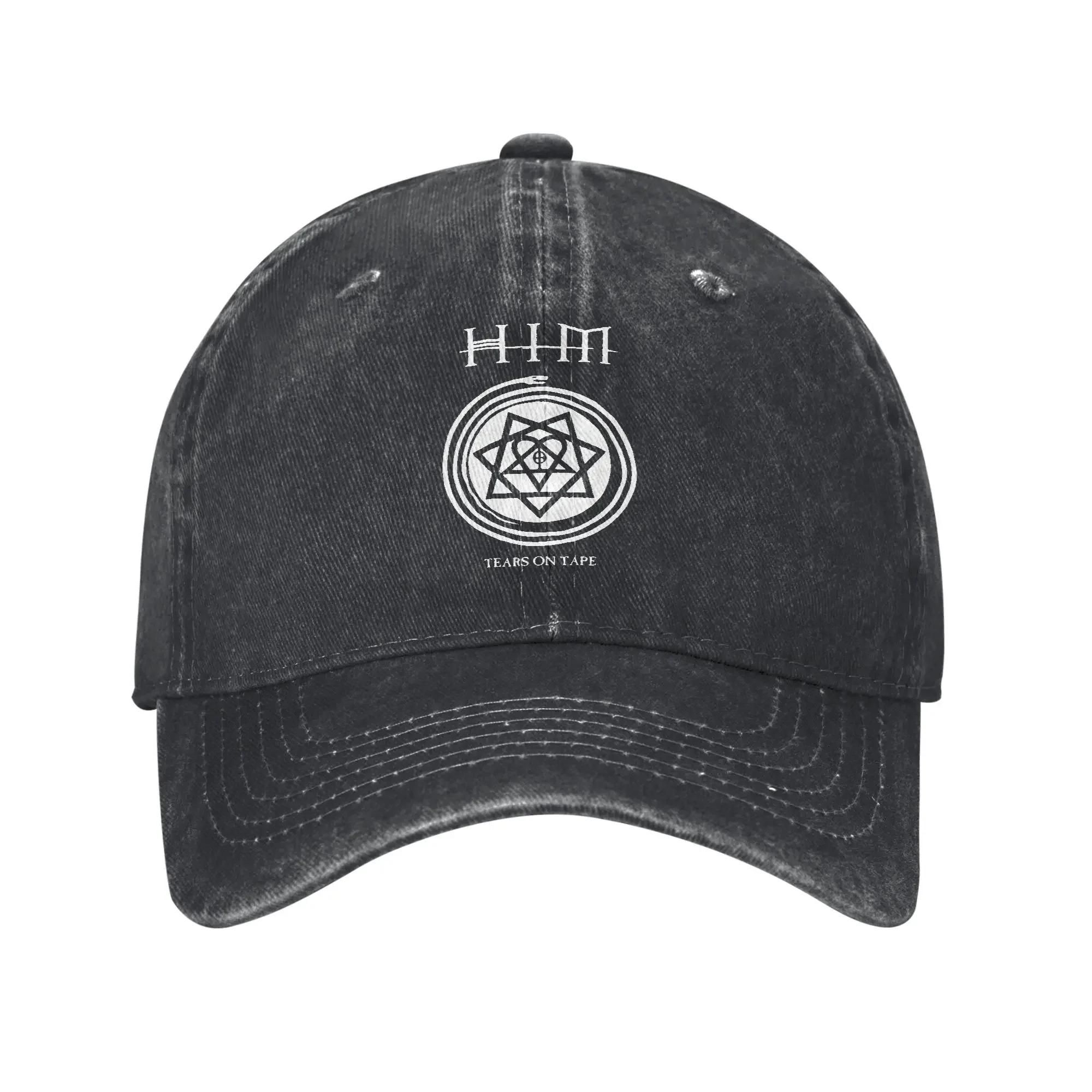 

Summer Heartagram of Roses Him Band Baseball Cap Sun Sun-Proof Print Washed Trucker Hat Women Unisex Fashion Outdoor Baseball Caps One Size