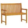 VidaXL Banc de jardin 110 cm Bois d'acacia solide 316610