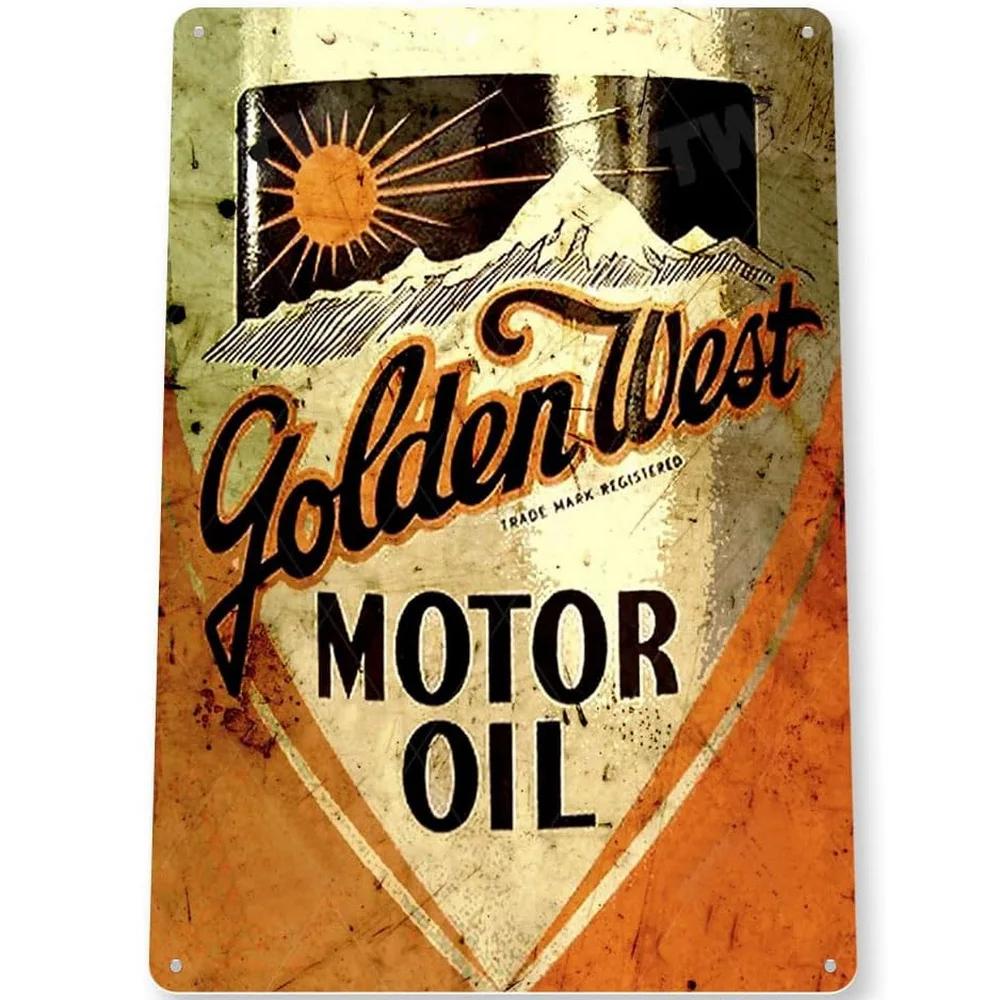 Metal Signs Vintage Camel Gulf Oilzum Gas Oil Posters Plate Wall Decor for Home Bars Garage Cafe Clubs Retro Poster Plaque