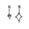 Day and Night Star Four-ray Star Earrings Everyday