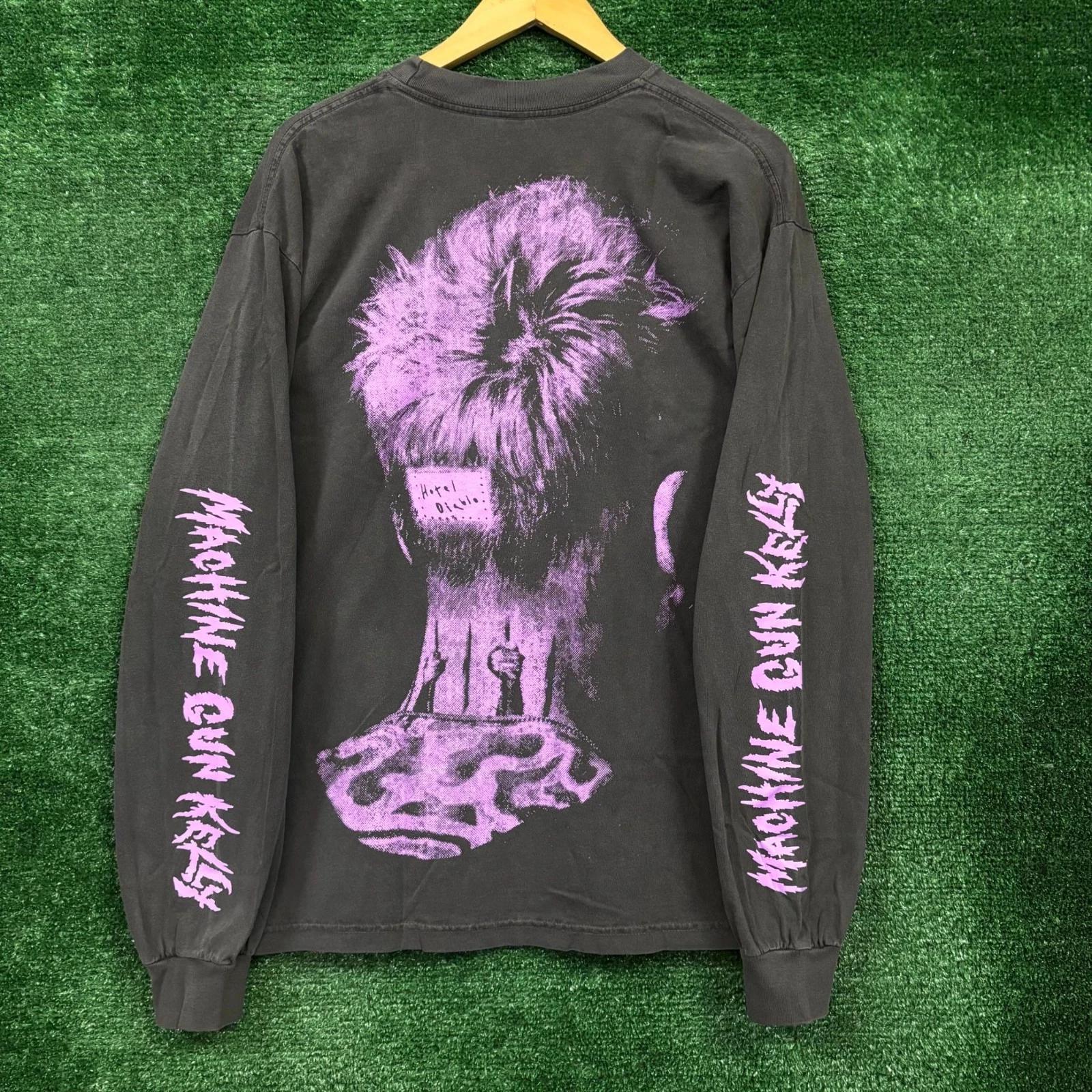 Machine Gun Kelly Lost Americana Album LS Shirt Size Large 4XL
