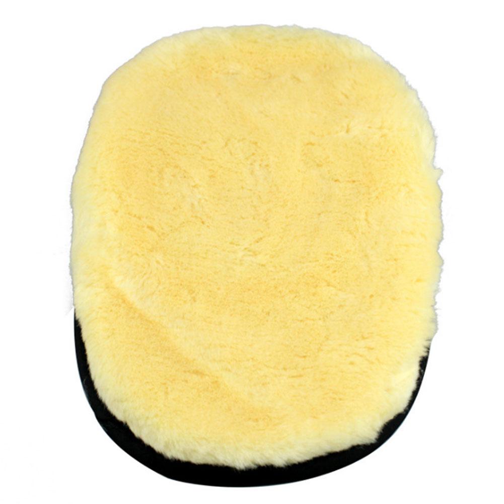 Soft Wool Car Washing Gloves Washer Care Brush Multipurpose Plush Cleaning Tool Accessories (24x16cm)