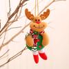 Cross-Border Small Santa Christmas Ornaments - Tree Accessories and Cloth Art Gifts