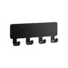 Self Adhesive Key Holder 4 Hooks Storage Hooks NEW Wall Mounted Rack  Home Organization