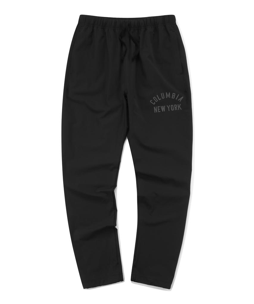COLUMBIA UNIVERSITY Cu Ny Regular Fit Nylon Pants Black