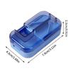 Multifunctional Medicine Tablet Cutter Pill Cutter Tablet Storage Box Medication Splitter Mini Portable Pill Dispenser