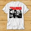 The Damned 1977 UK Tour Edizione Limitata Maglietta Film di Culto Retro Vintage Top Tee 2456