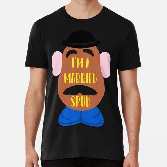 

I’m A Married Spud Size S to 5XL Made in the USA TShirt Unisex T-Shirt XXXL