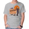 Unisex Crew Neck T-Shirt Michael's Garage Graphic Short Sleeve Casual Tee