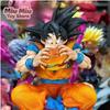 JT Statue Dragon Ball Son Goku Figure Goku Eat Hamburger 15cm/5.91inch Pvc Action Figures Collection Model Toys Gifts