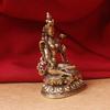 Pure copper Nepalese craftwork statue Buddha, Bodhisattva saving the eight difficult mother Tantric, small Buddha sculpture, 1Pc