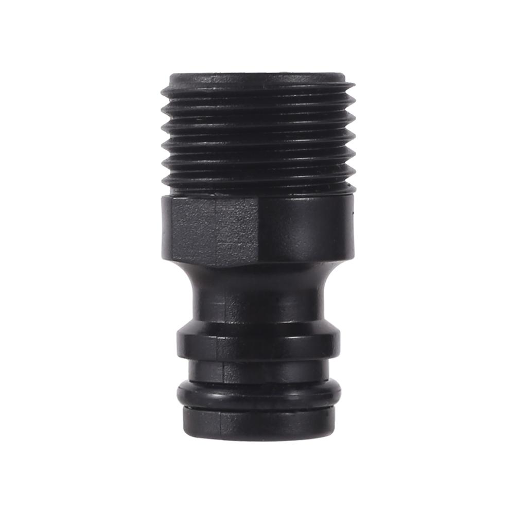 16mm Nipple Quick Connectors Plastic 1/2 3/4 Inch Male Female Thread Water Gun Adapters Garden Irrigation Coupling Faucet Joints